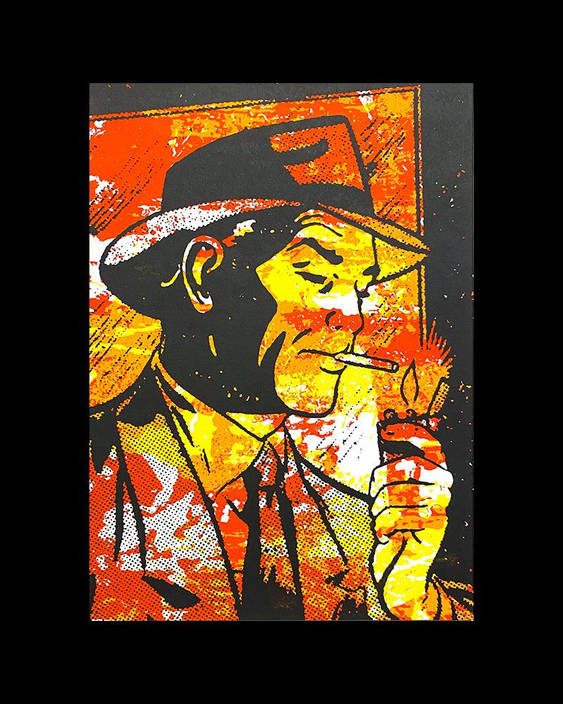 "Got a Light?" 5"x7" Screen Print