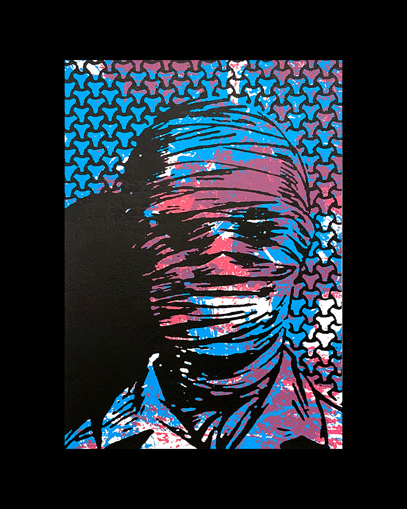 "Silence" 5"x7" Screen Print