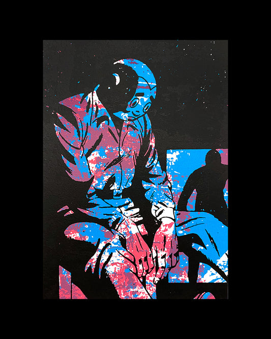 "Haunted" 5"x7" Screen Print