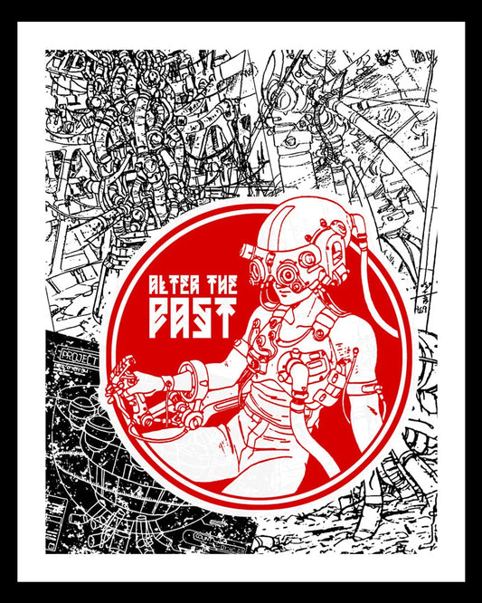 "Mech Pilot" 16"x20" Screen Print