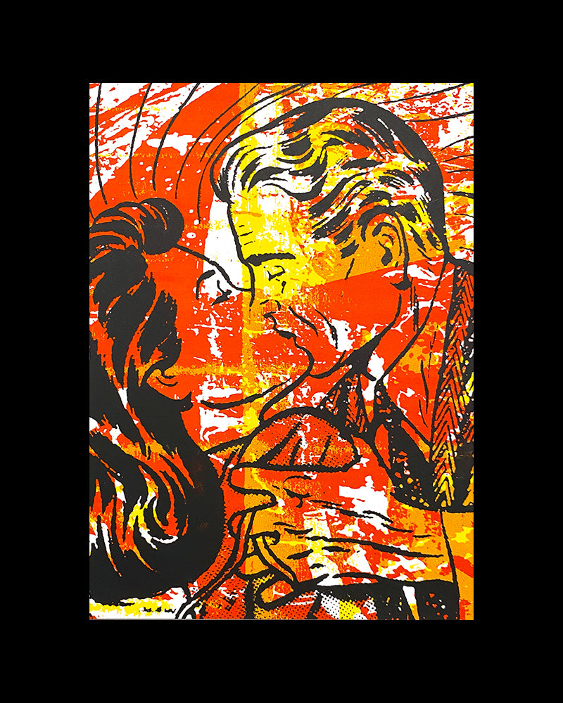"Passion" 5"x7" Screen Print