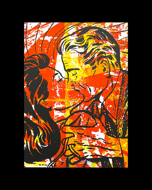 "Passion" 5"x7" Screen Print