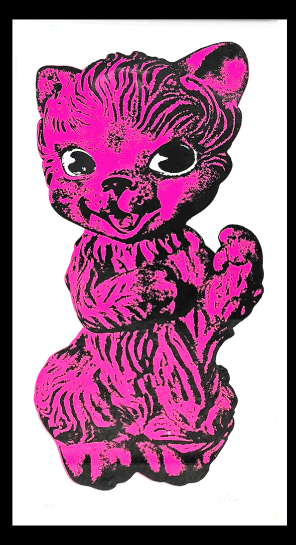 Pink Cat 10x20