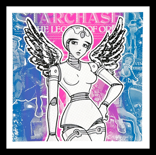 "Starchaser" 12"x12" Screen Print